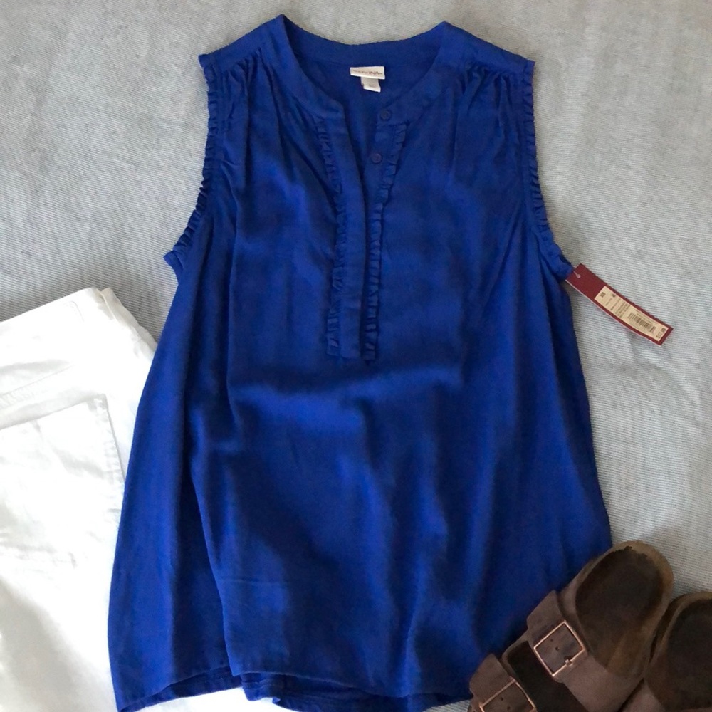 💜Sleeveless blouse